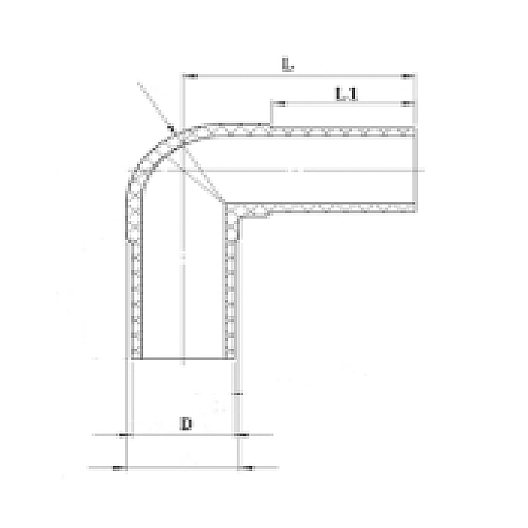 HDPE 90 graden elleboogsmeltfitting